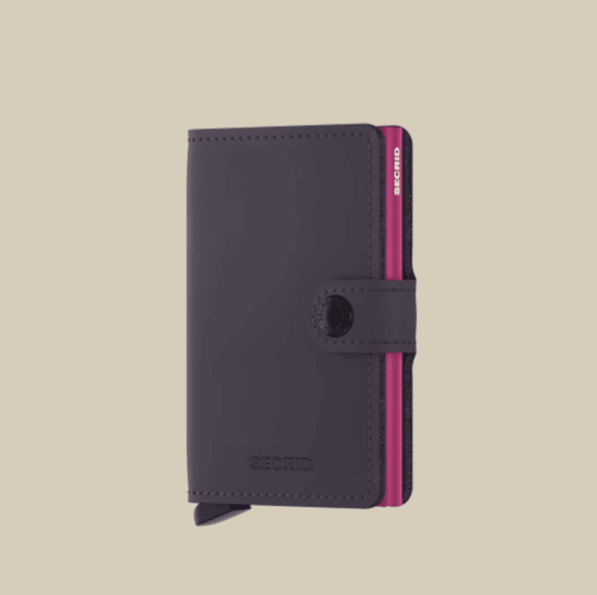 Secrid Miniwallet Matte Dark Purple Fuchsia