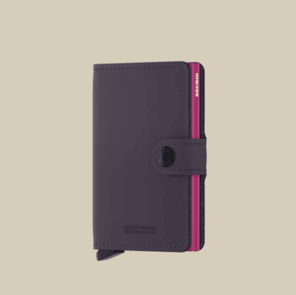 Hovedbilde Secrid Miniwallet Matte Dark Purple Fuchsia